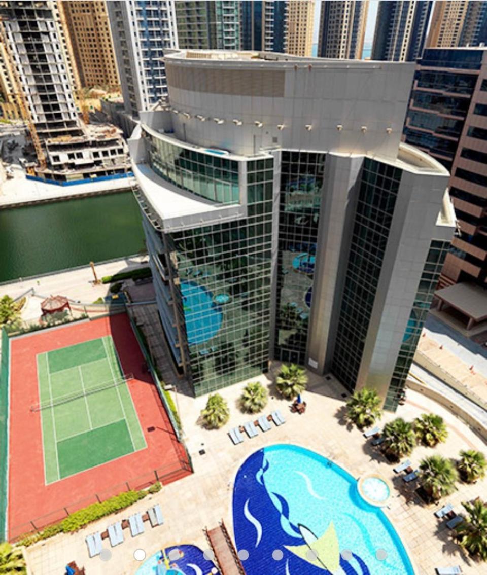 Marina View With Pool, Gym, Tennis Court, 5 Mins To Beach Dubai Exterior photo